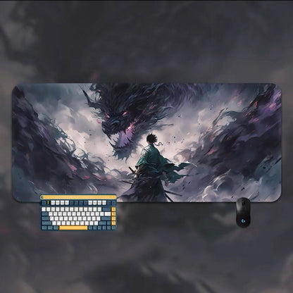 Anime Design Large Mouse Pad for Gaming and Office Desk Setup