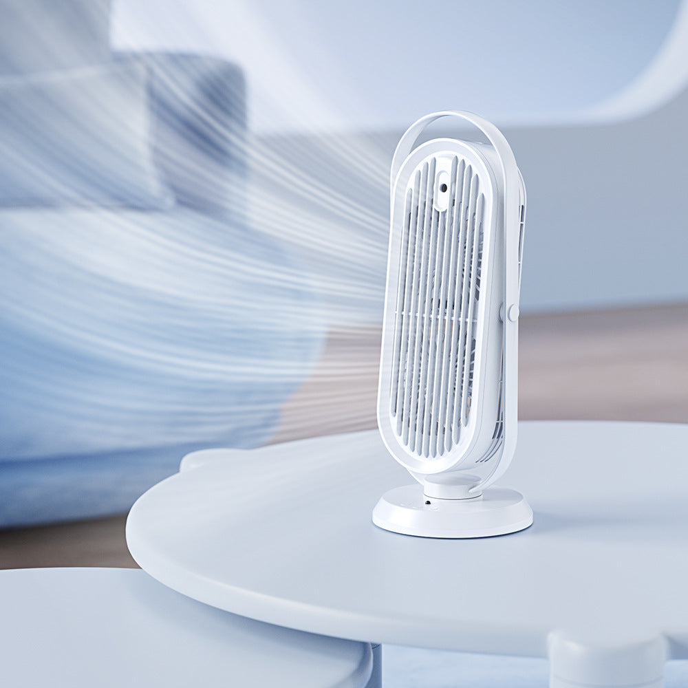 USB Tower Fan with Humidifier – Desktop Office Spray Fan