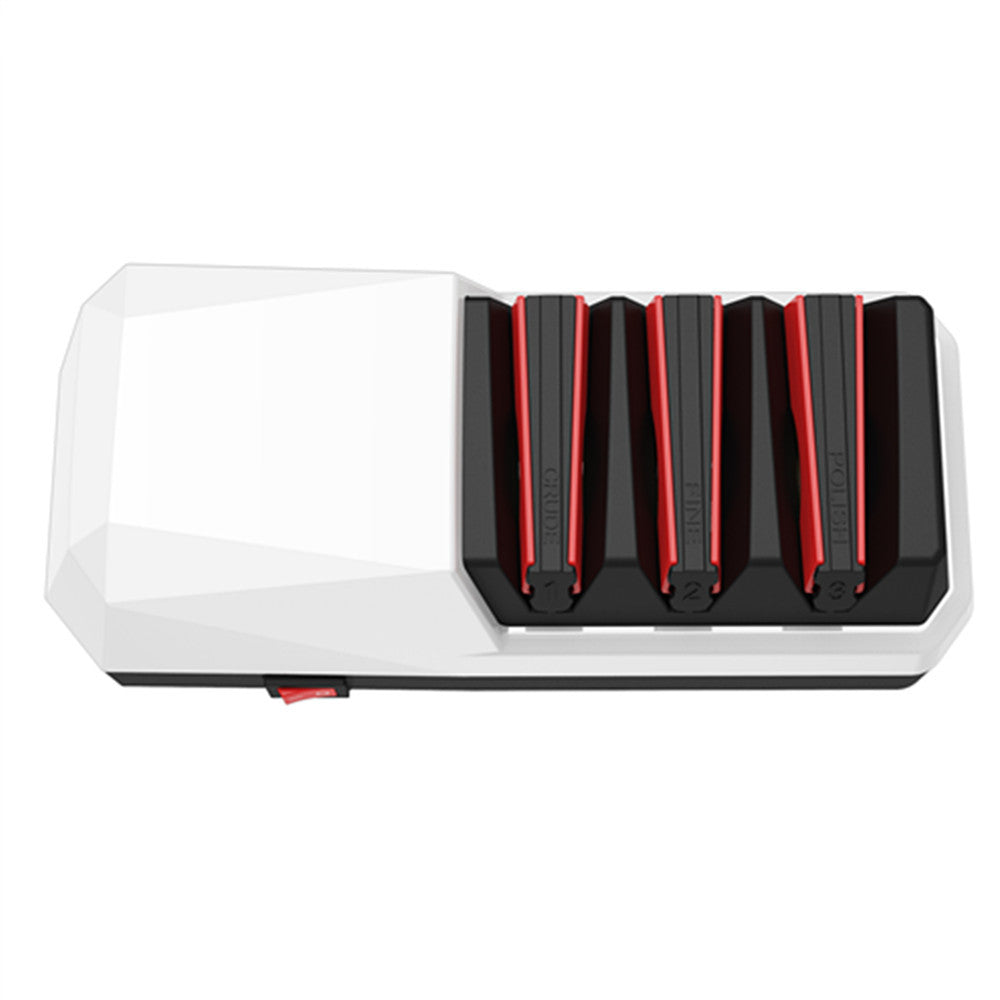 Professional Electric Kitchen Knife Sharpener with Adapters