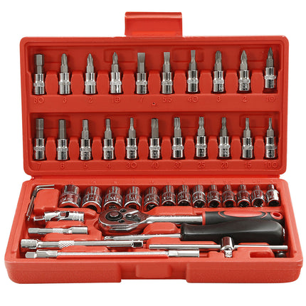 Buy 46PCS Socket Wrench Set – Professional Ratchet Tool Kit