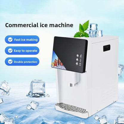 Commercial Automatic Ice Maker Extrusion Function Daily Use globalswanky 01