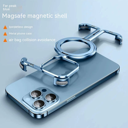 Buy Metal Airbag Anti-Fall Shockproof Phone Case Cover Online