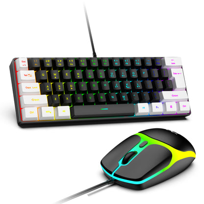 Wired Gaming Keyboard and Mouse for Enhanced Performance