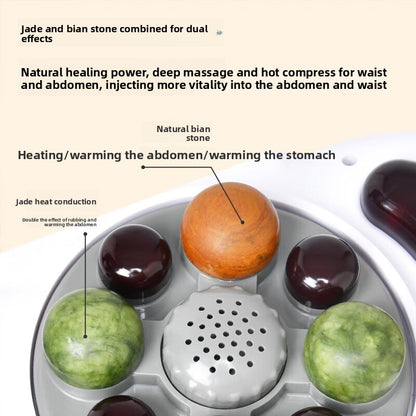 Abdominal massager