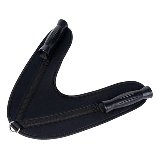 Abdominal strap pull-up handle
