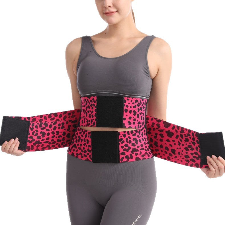 Abdominal tightening fitness belt