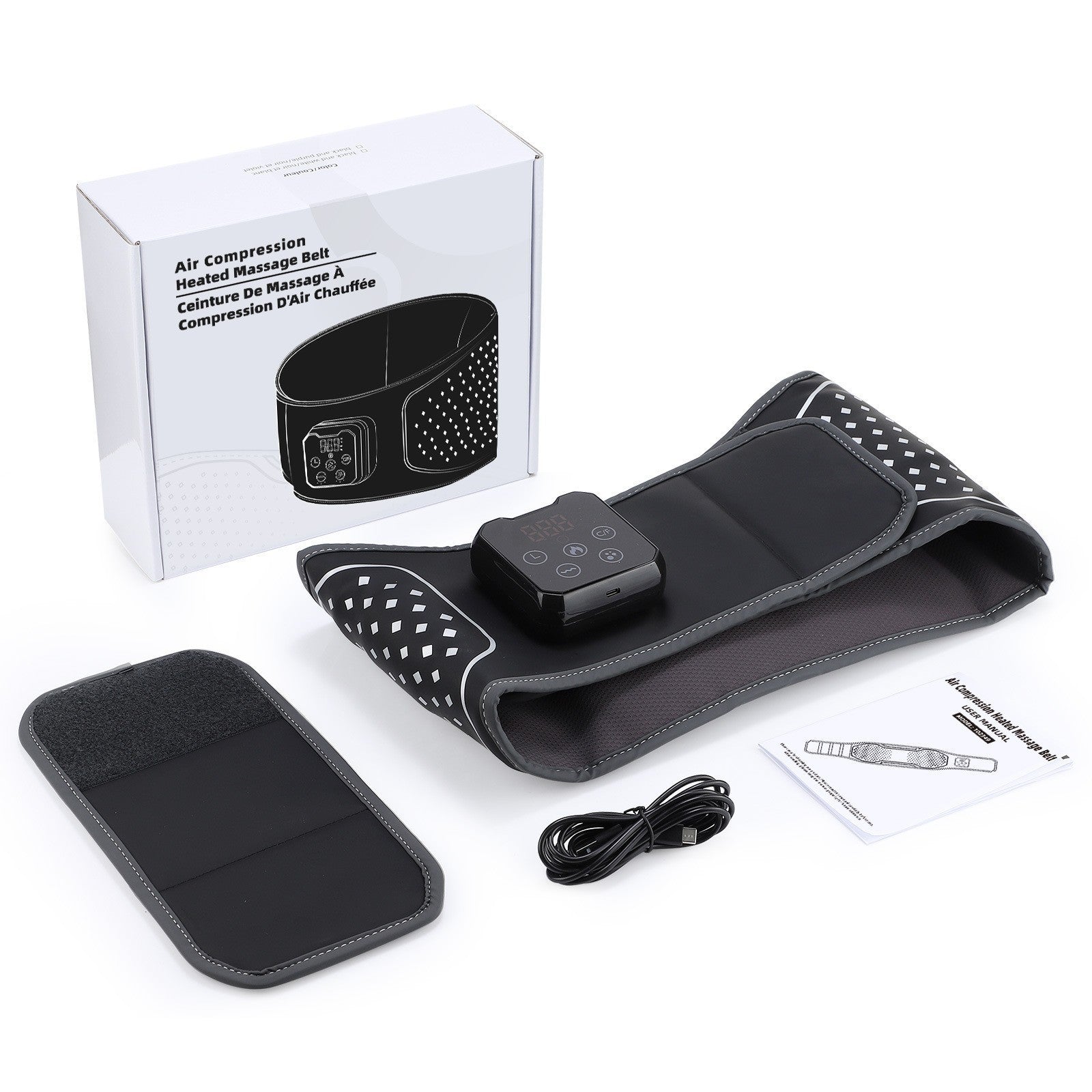 Abdominal waist massage instrument