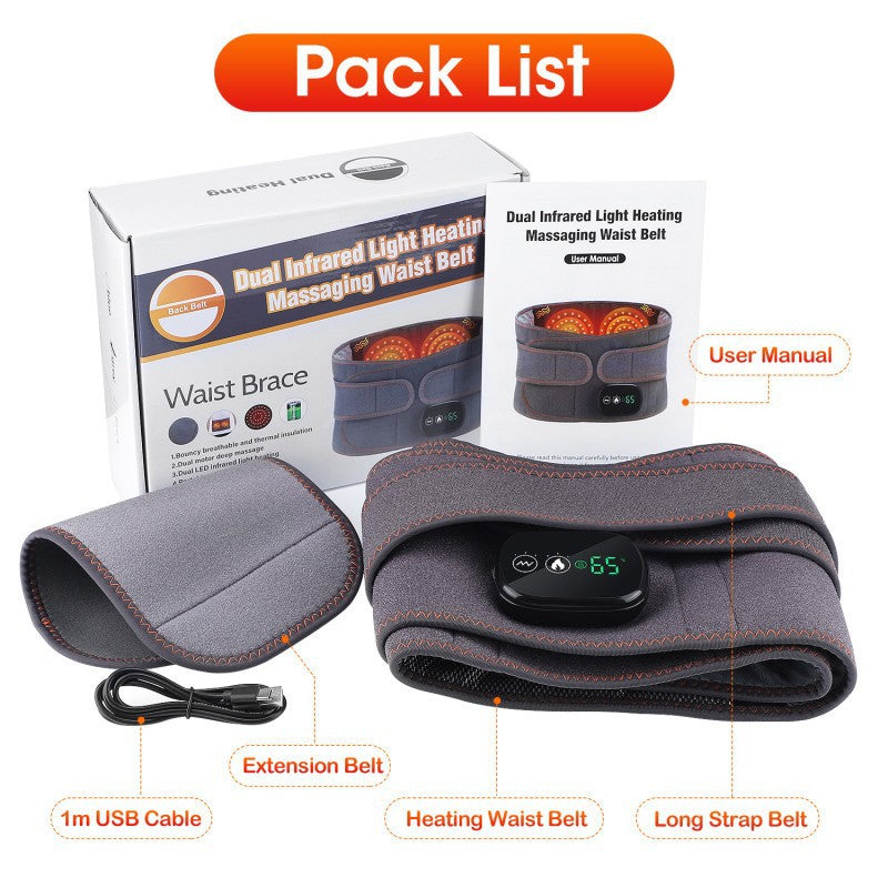 Abdominal waist massage instrument