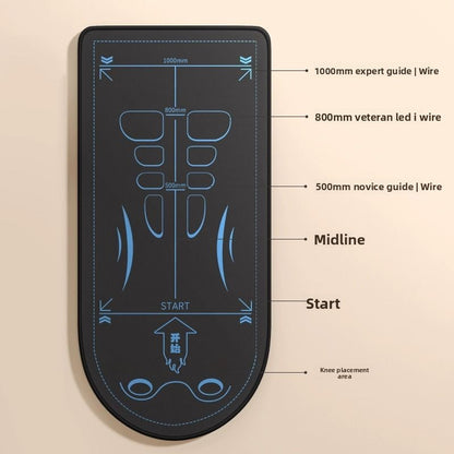 Abdominal wheel - abdominal muscle exercise pad