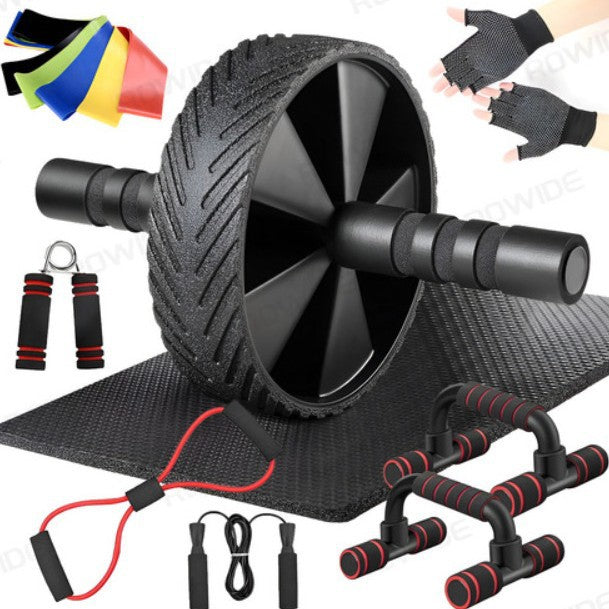 Abdominal Wheel Fitness Combo Set with Accessories