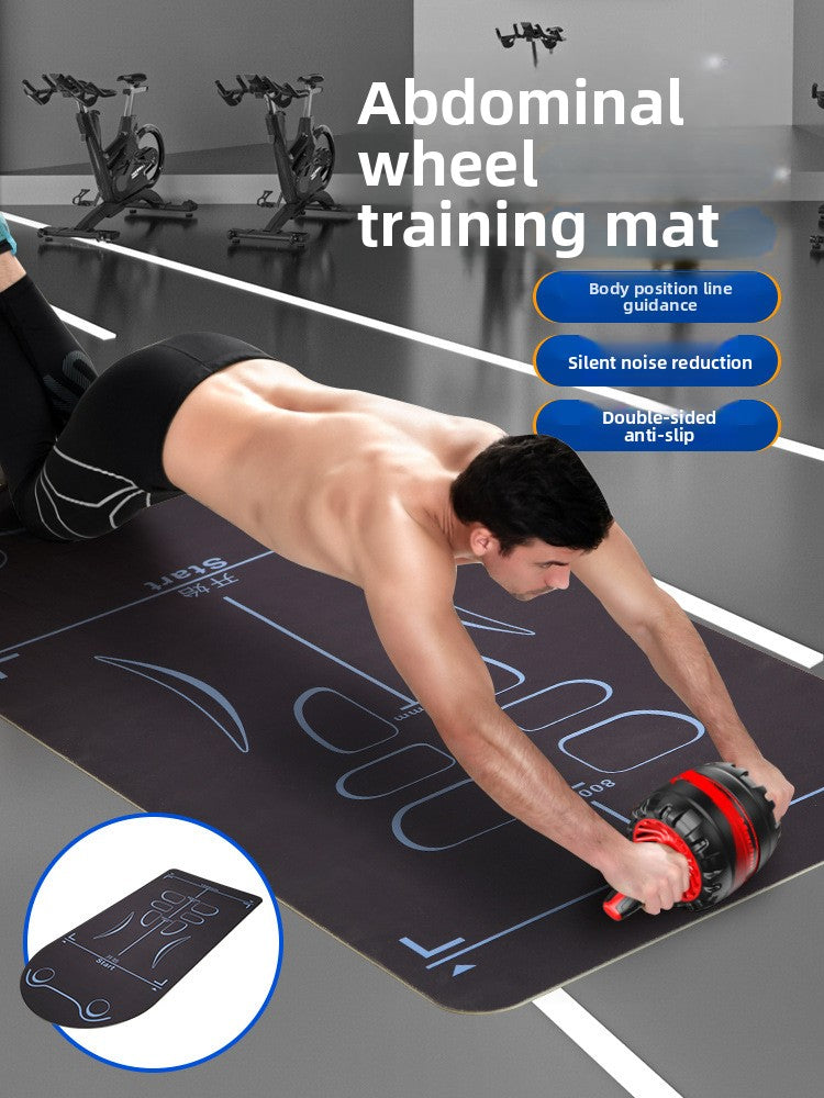 Abdominal Wheel Yoga Fitness Kneeling Mat