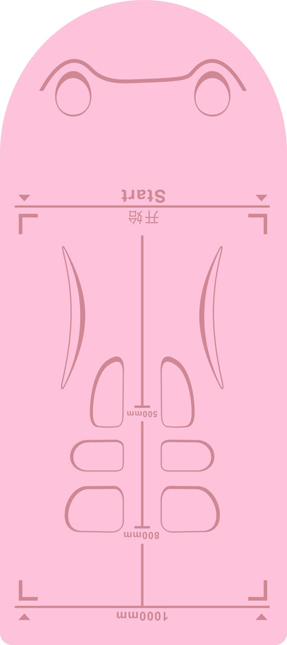Abdominal Wheel Yoga Fitness Kneeling Mat