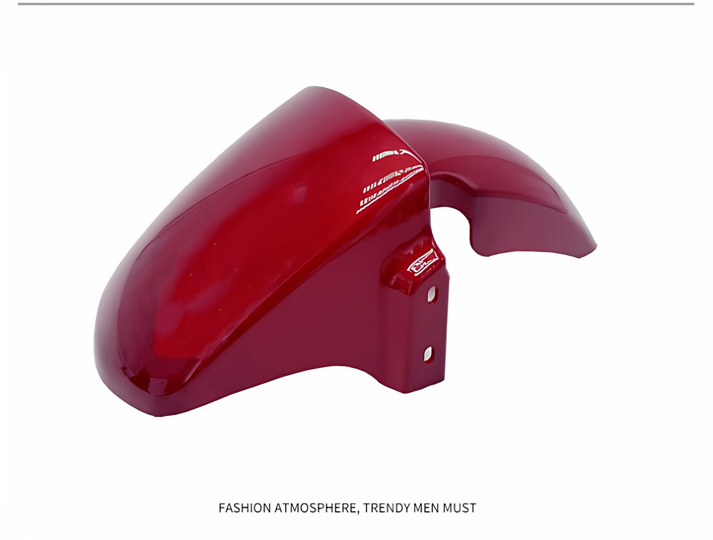 ABS Painted Electric Scooter Front Fender with 4cm Gap