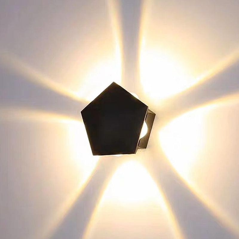 ABS Plastic LED Wall Lamp for Indoor Outdoor Use