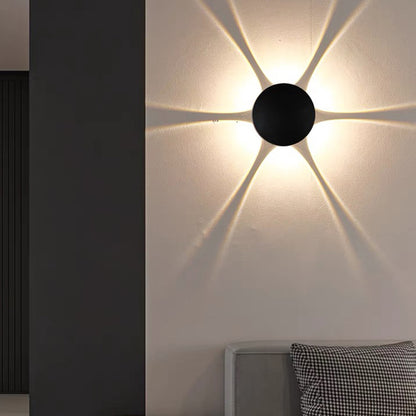 ABS Plastic LED Wall Lamp for Indoor Outdoor Use