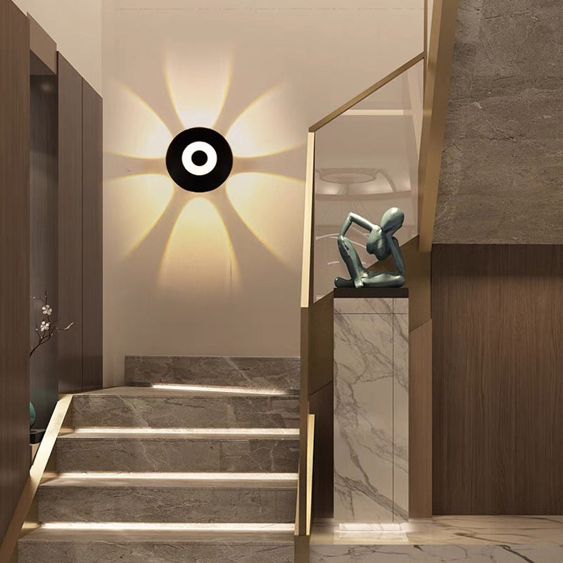 ABS Plastic LED Wall Lamp for Indoor Outdoor Use