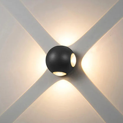 ABS Plastic LED Wall Lamp for Indoor Outdoor Use