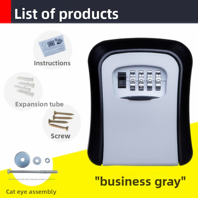 ABS Plastic Password Lock Box