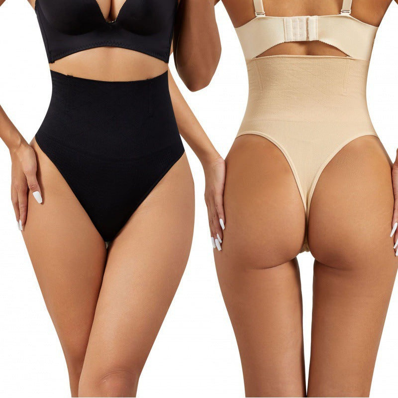 Abs-shaping and tummy-reducing pants