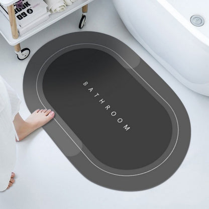 Absorbent Anti-Slip Bathroom Entrance Mat
