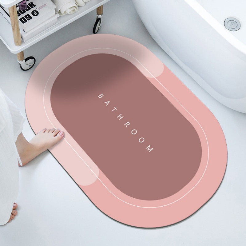 Absorbent Anti-Slip Bathroom Entrance Mat