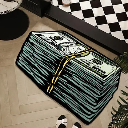 Absorbent Bath Mat Household Irregular-Shaped Non-Slip Foot Mat