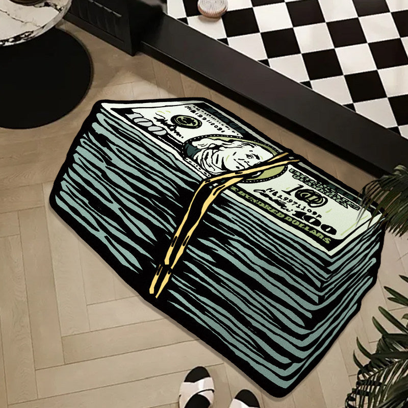 Absorbent Bath Mat Household Irregular-Shaped Non-Slip Foot Mat