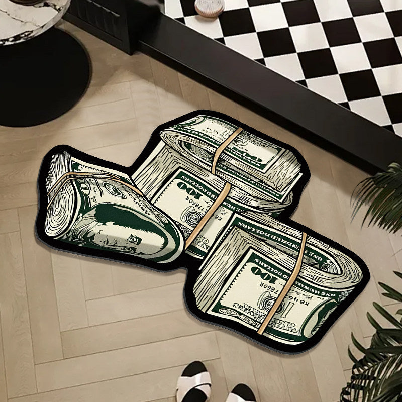 Absorbent Bath Mat Household Irregular-Shaped Non-Slip Foot Mat