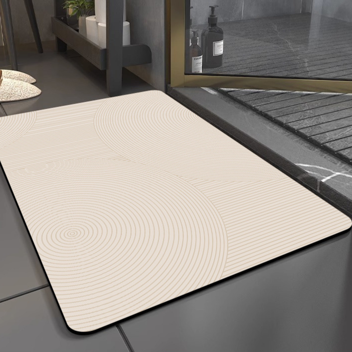 Absorbent Diatom Mud Bath Mat