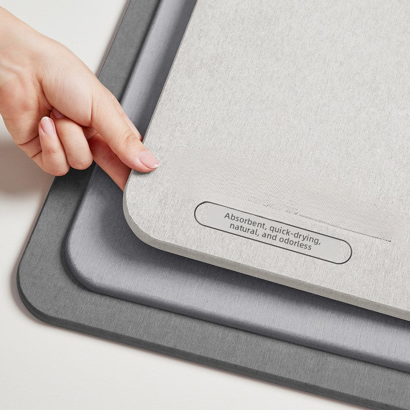 Absorbent Diatom Mud Bath Mat