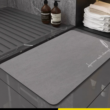 Absorbent Diatom Mud Bath Mat