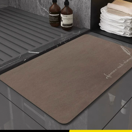 Absorbent Diatom Mud Bath Mat