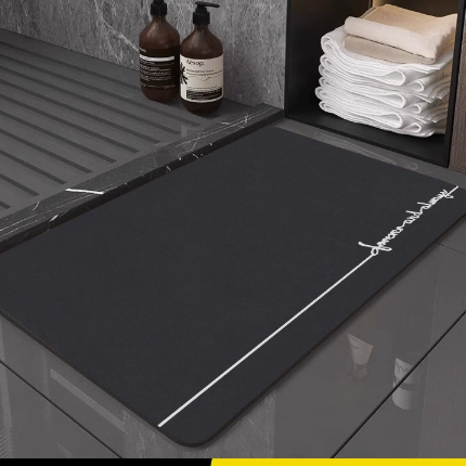 Absorbent Diatom Mud Bath Mat