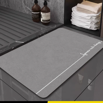 Absorbent Diatom Mud Bath Mat