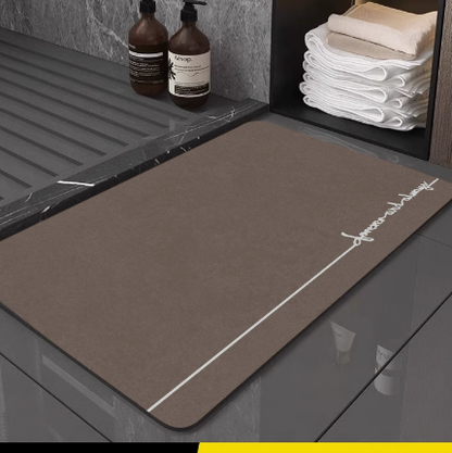 Absorbent Diatom Mud Bath Mat
