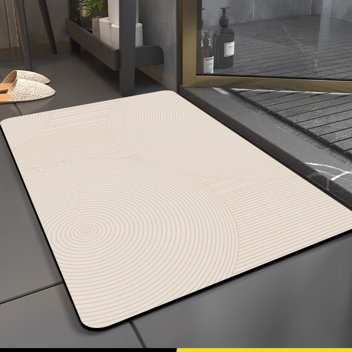 Absorbent Diatom Mud Bath Mat