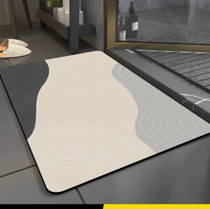 Absorbent Diatom Mud Bath Mat