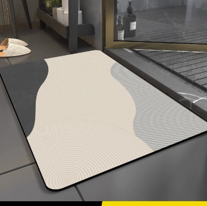 Absorbent Diatom Mud Bath Mat
