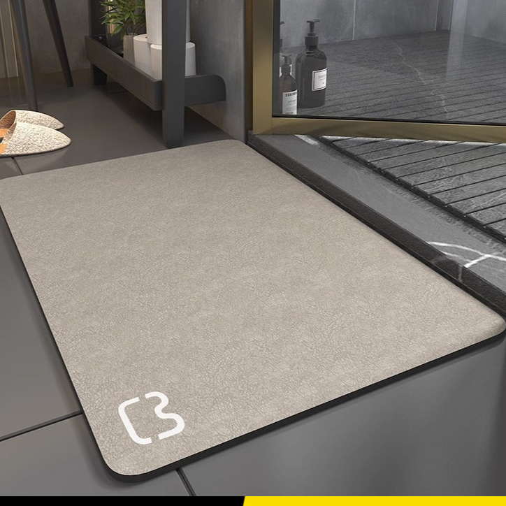 Absorbent Diatom Mud Bath Mat