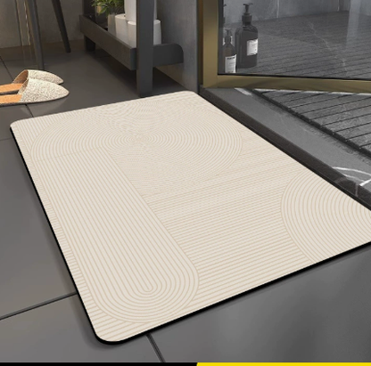 Absorbent Diatom Mud Bath Mat