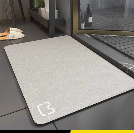 Absorbent Diatom Mud Bath Mat