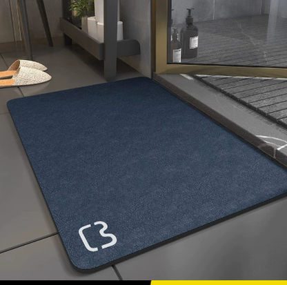Absorbent Diatom Mud Bath Mat