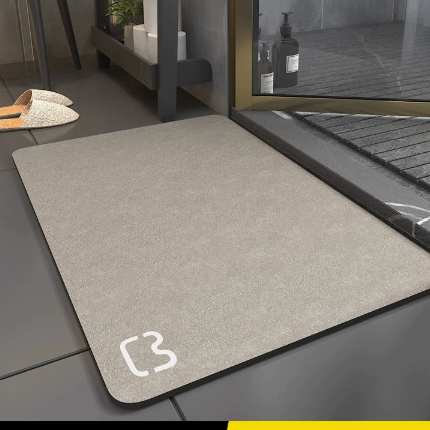 Absorbent Diatom Mud Bath Mat