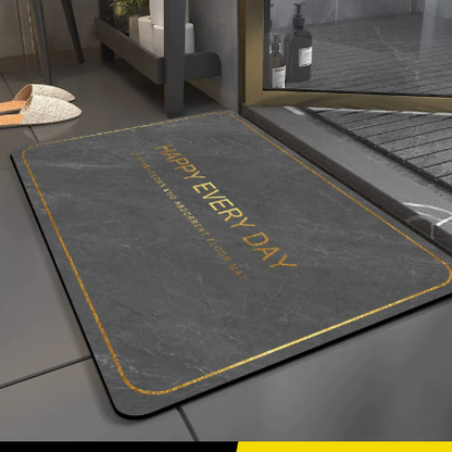 Absorbent Diatom Mud Bath Mat