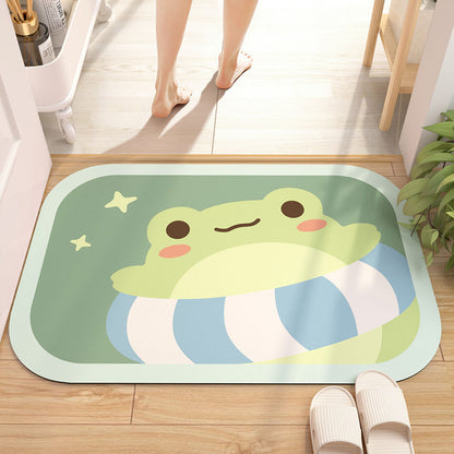 Absorbent Diatom Mud Bathroom Mat