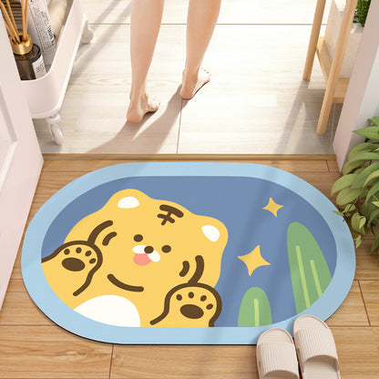 Absorbent Diatom Mud Bathroom Mat