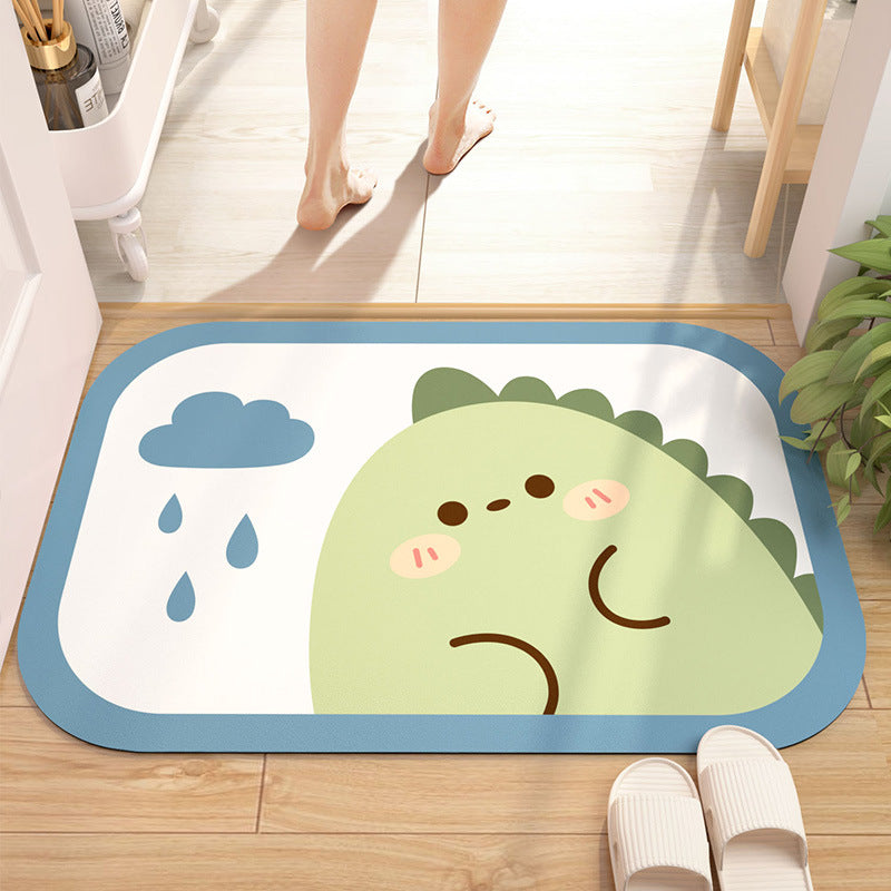 Absorbent Diatom Mud Bathroom Mat
