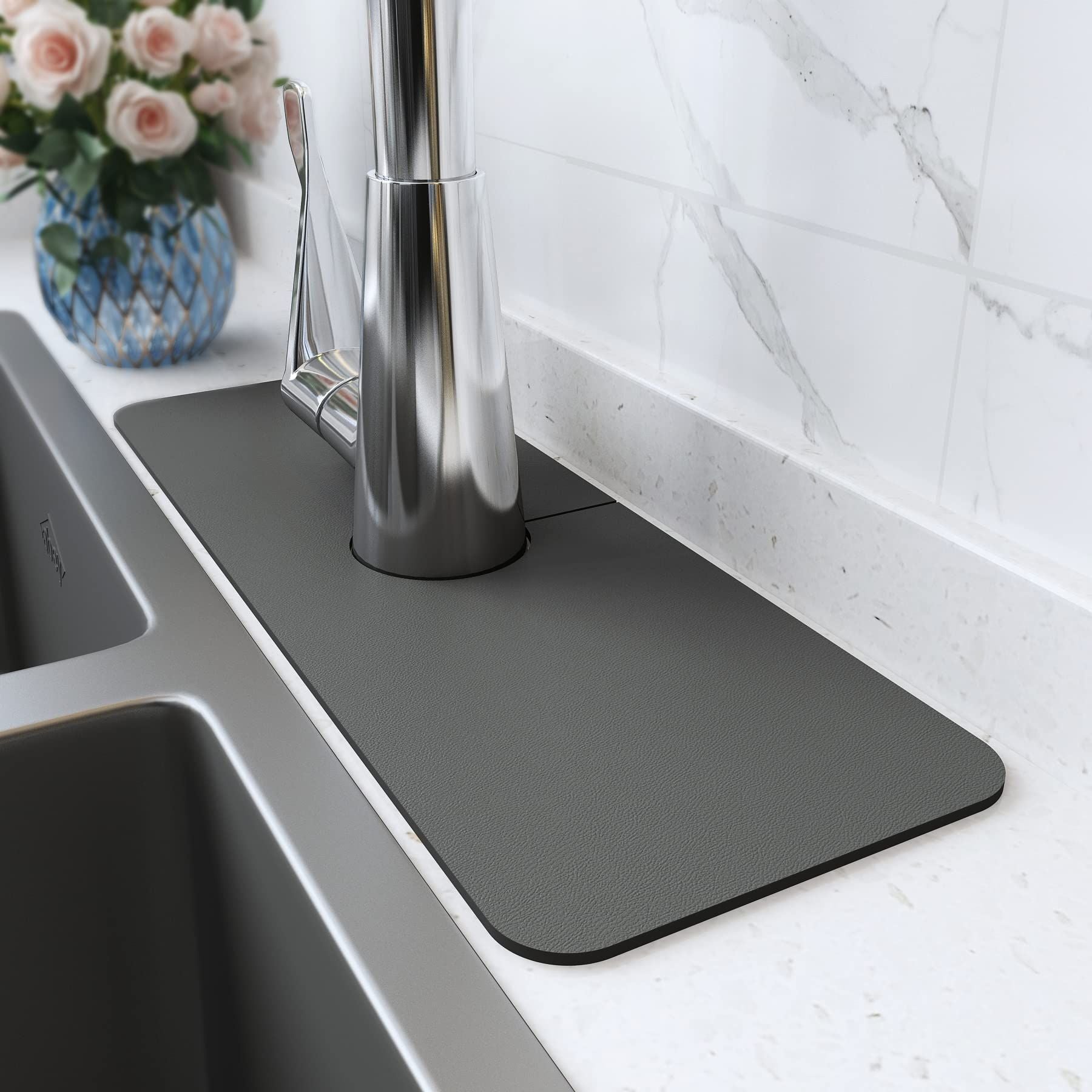 Absorbent Diatomite Faucet Mat