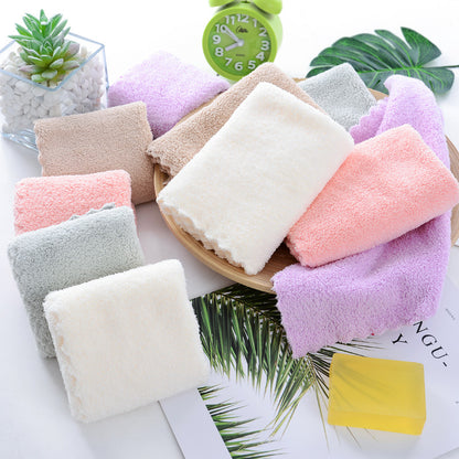 Absorbent face towel