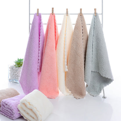 Absorbent face towel